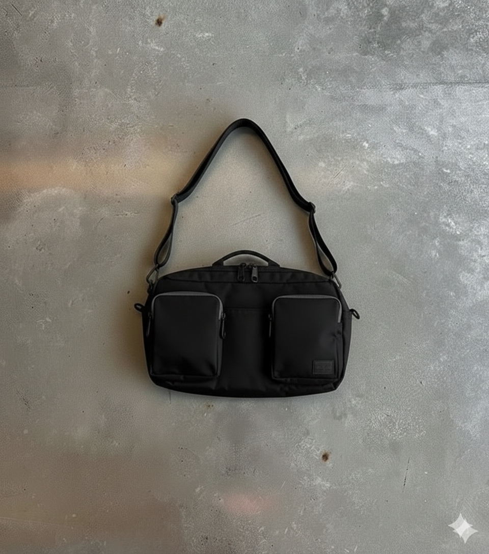 The Triple Messenger Bag - Reworked