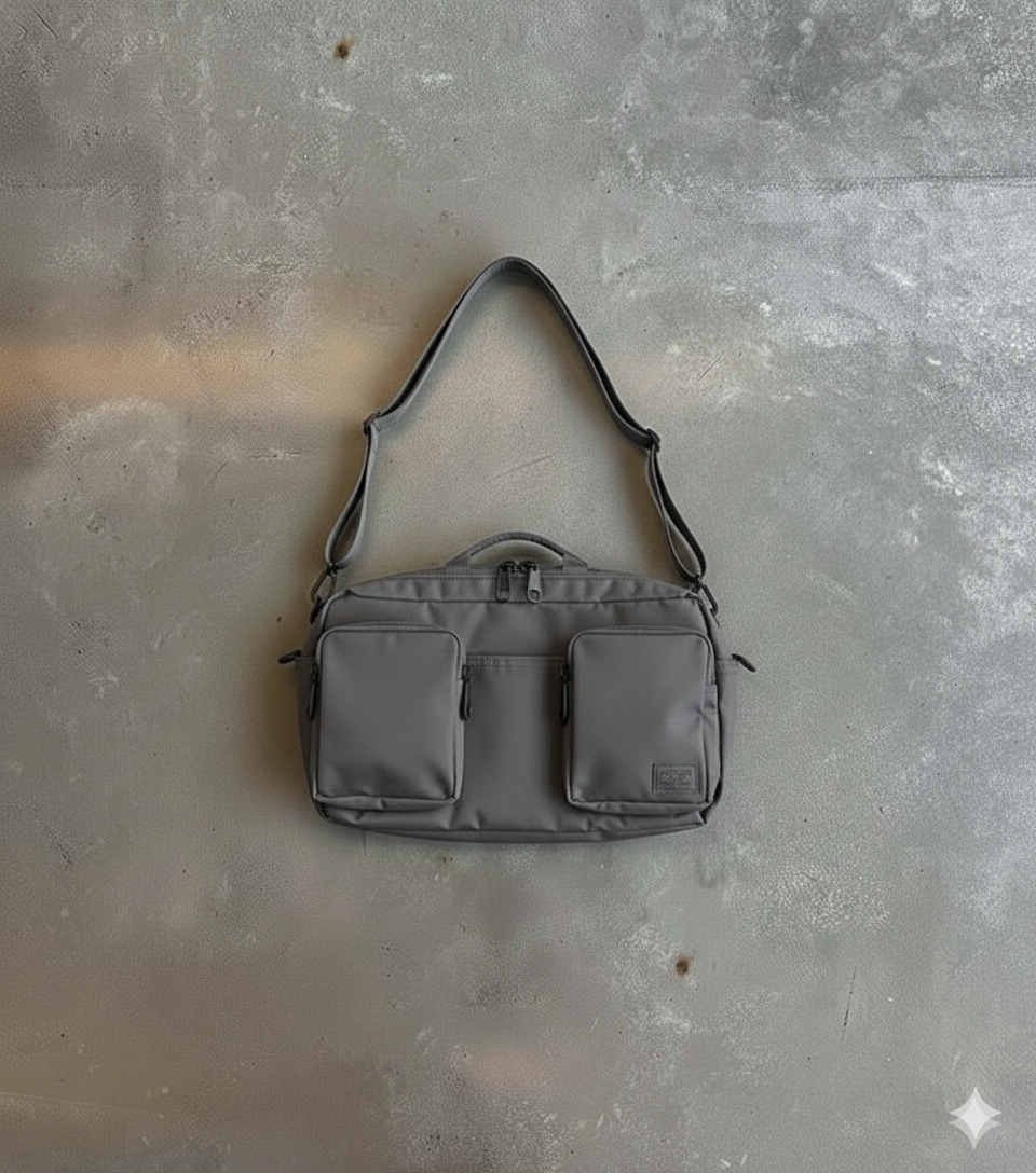 The Duo Bag - Grey