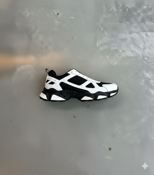 Technical Sneakers - Black and White