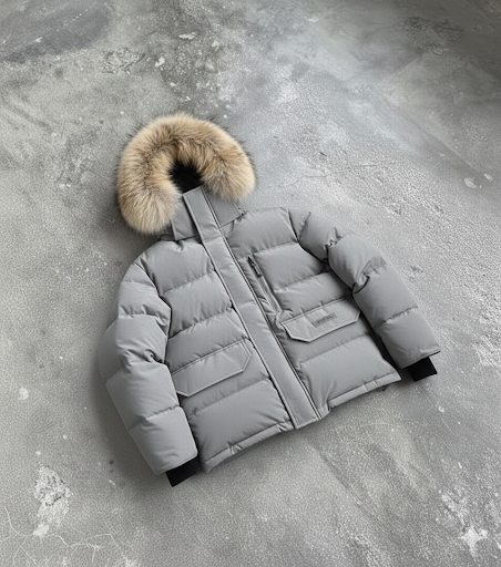 The Fur Parka - Grey