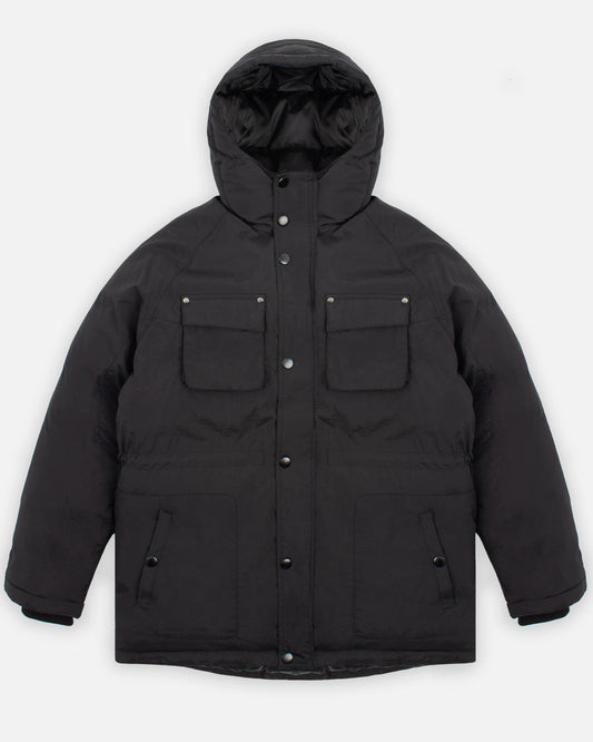 Black Miller Parka Jacket